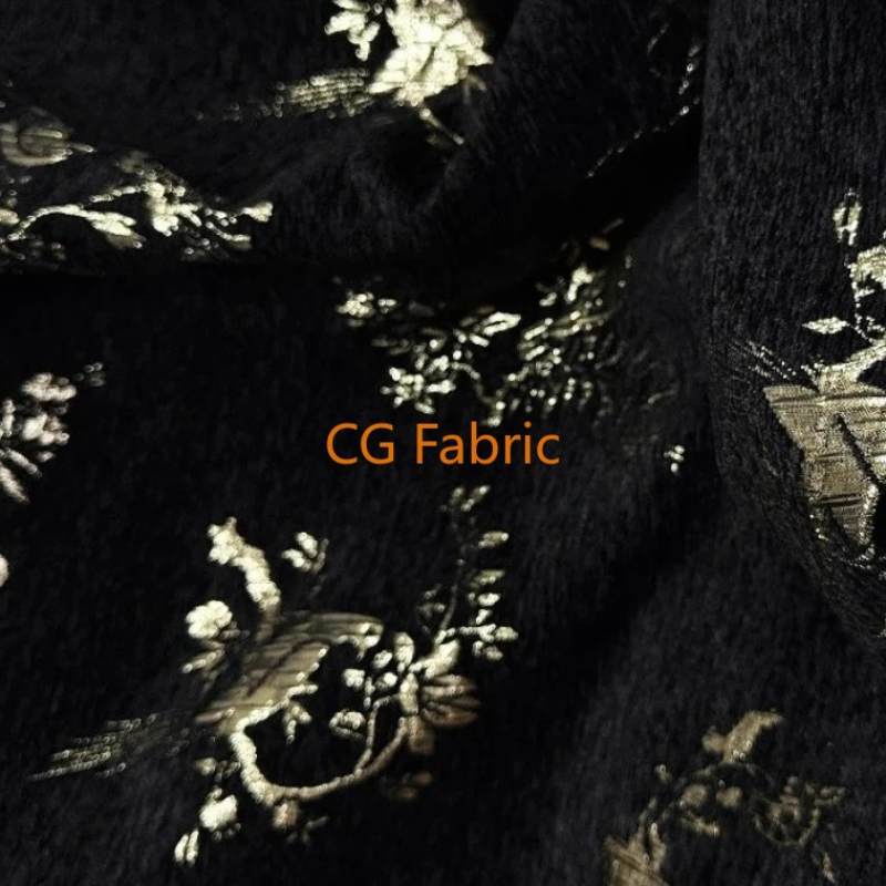 Home Textiles Luxury Curtains - Tkaniny Hanfu z żakardu z efektem