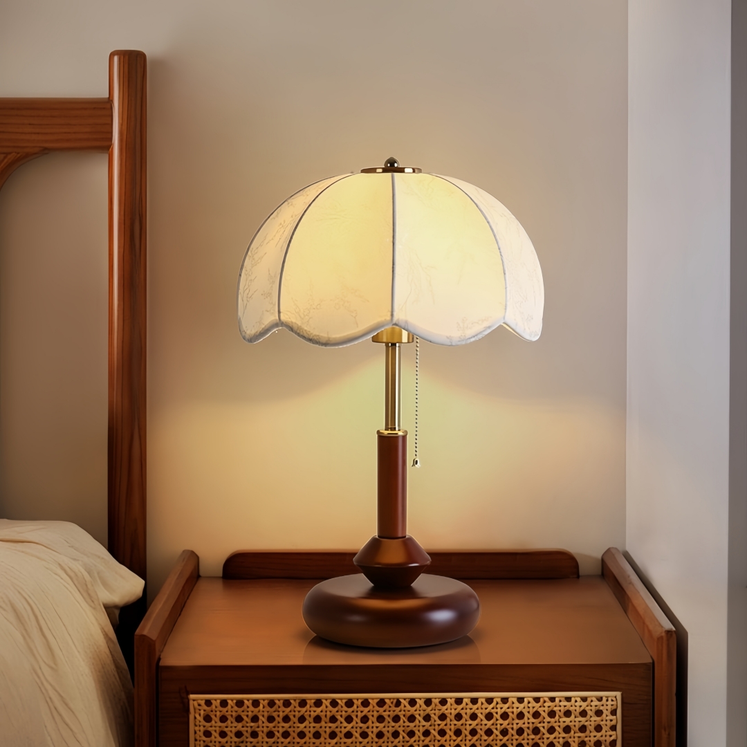 Home Textile - Lampa stołowa w stylu vintage z