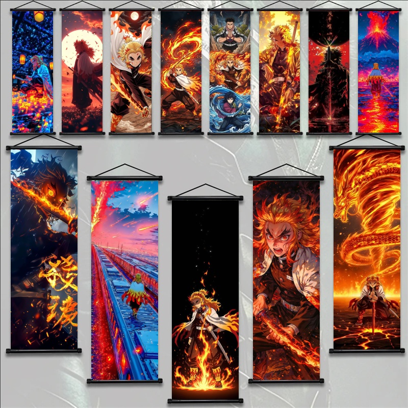 Home Textile - Demon Slayer Kyojuro Rengoku HD Druk