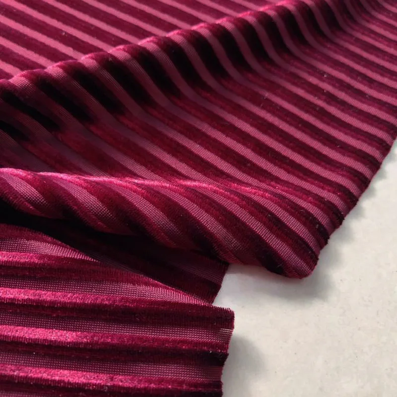 Home Textiles Luxury Curtains - Aksamitna tkanina Wspaniała jedwabista tkanina w