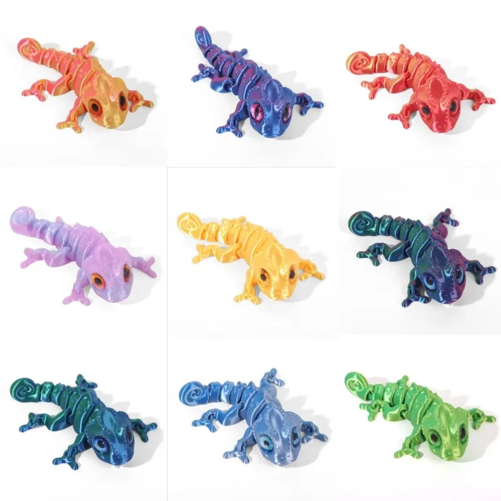 Figurki kameleona do druku 3D, – Xt Home Textiles recenzja i cena