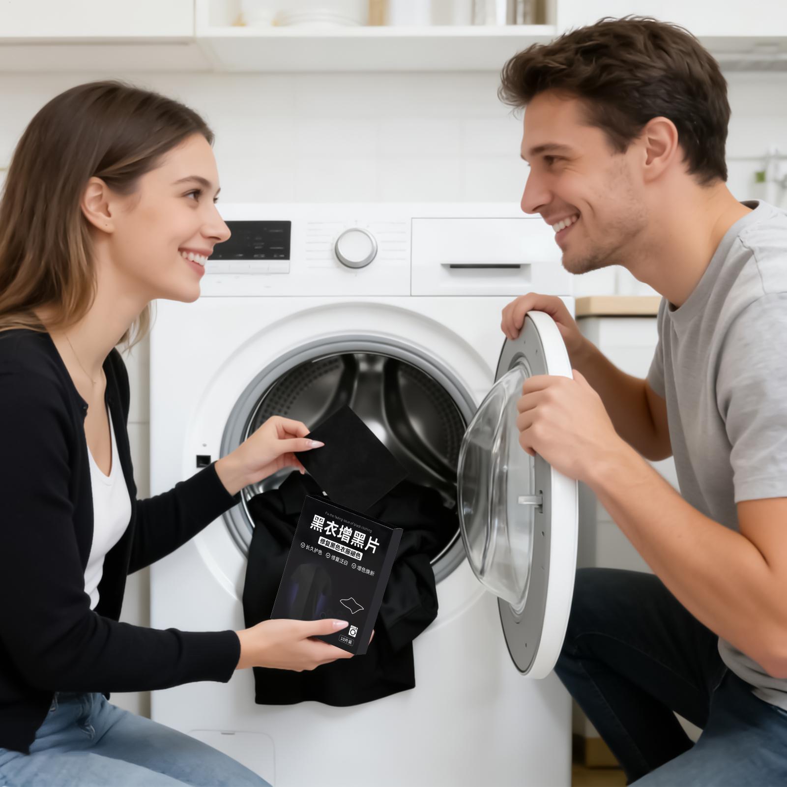 Czarny barwnik do ubrań, 10 sz – Linum Home Textiles recenzja i cena