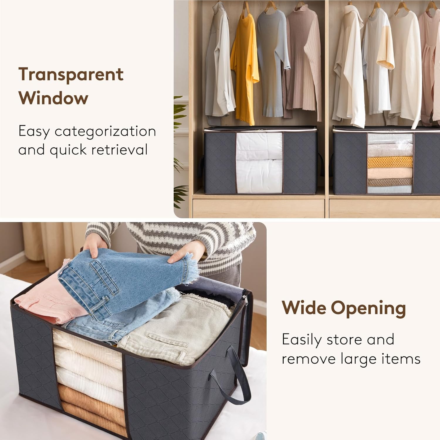 Duża torba do przechowywania u – Linum Home Textiles recenzja i cena