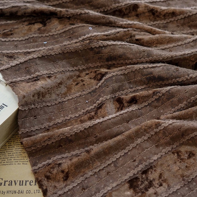 Aksamitna Koronka Paski Tkanin – Home Textiles Luxury Curtains recenzja i cena