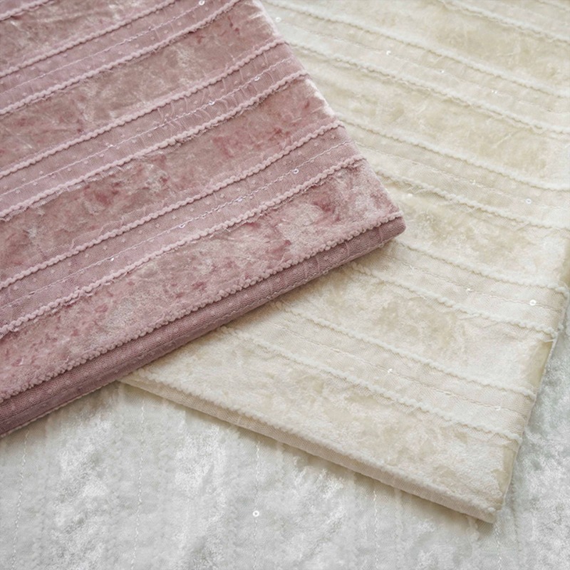 Aksamitna Koronka Paski Tkanin – Home Textiles Luxury Curtains recenzja i cena