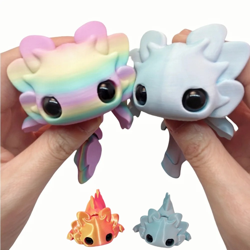 Figurki salamanderów drukowane – Xt Home Textiles recenzja i cena