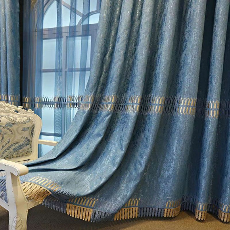 Luksusowe haftowane zasłony za – Home Textiles Luxury Curtains recenzja i cena