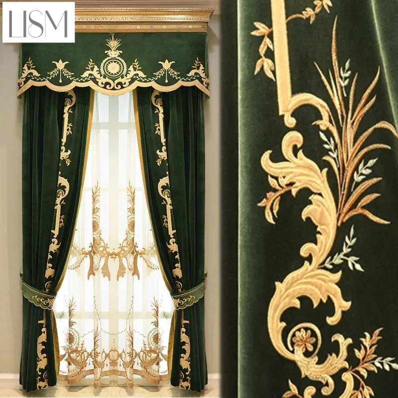Luksusowe europejskie zasłony  – Home Textiles Luxury Curtains recenzja i cena