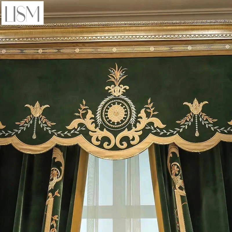 Luksusowe europejskie zasłony  – Home Textiles Luxury Curtains recenzja i cena