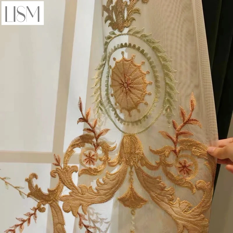 Luksusowe europejskie zasłony  – Home Textiles Luxury Curtains recenzja i cena