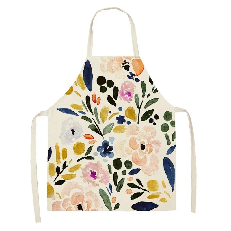 Fartuch lniany z motywem piwon – Linum Home Textiles recenzja i cena