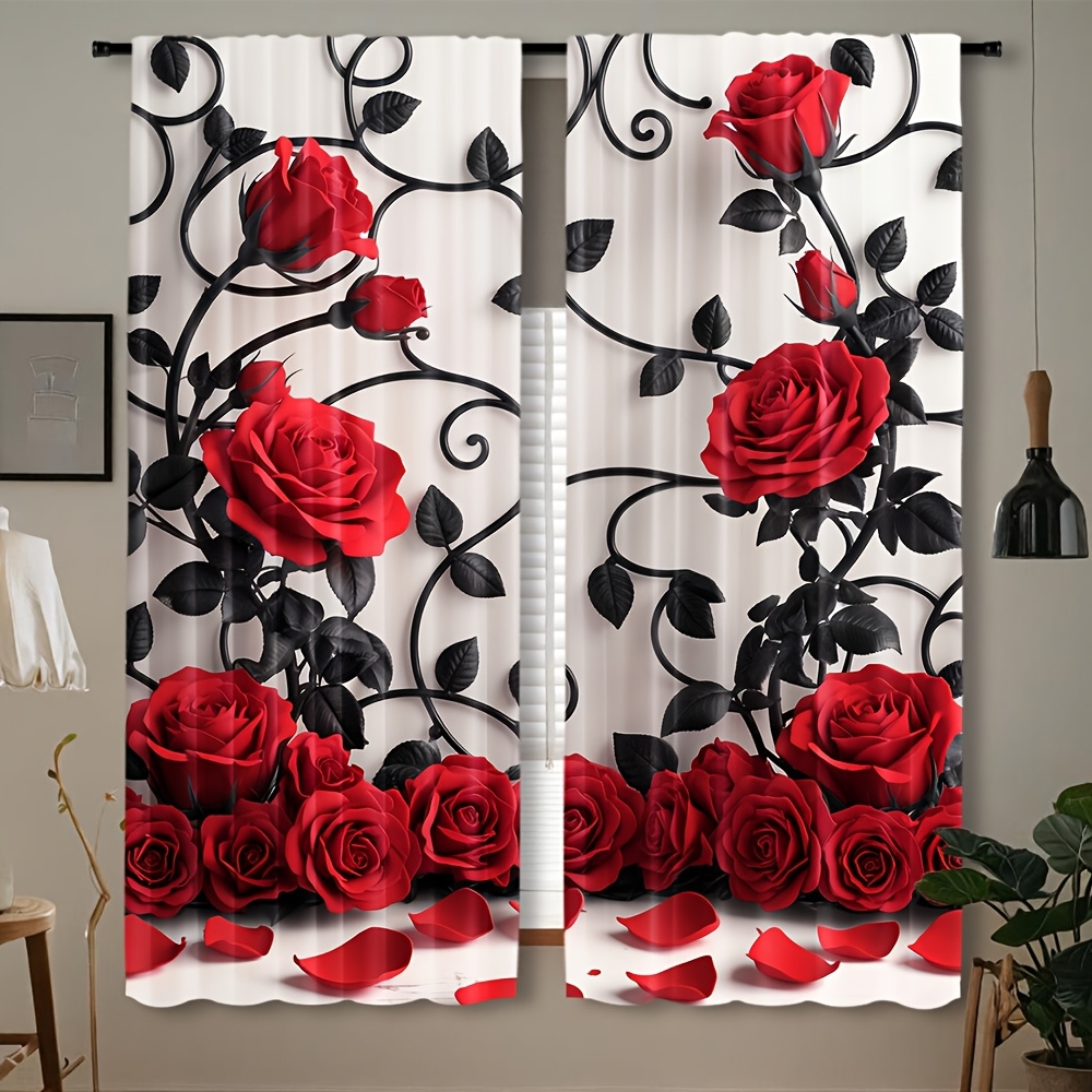 Luksusowe zasłony z motywem cz – Home Textiles Luxury Curtains recenzja i cena