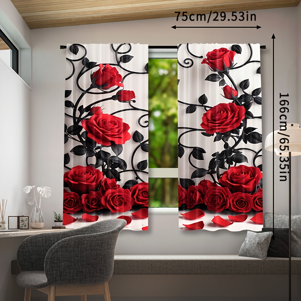 Luksusowe zasłony z motywem cz – Home Textiles Luxury Curtains recenzja i cena