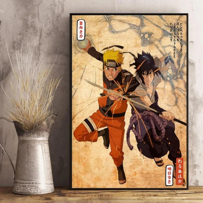 Japońskie anime Naruto Plakat  – Xt Home Textiles recenzja i cena