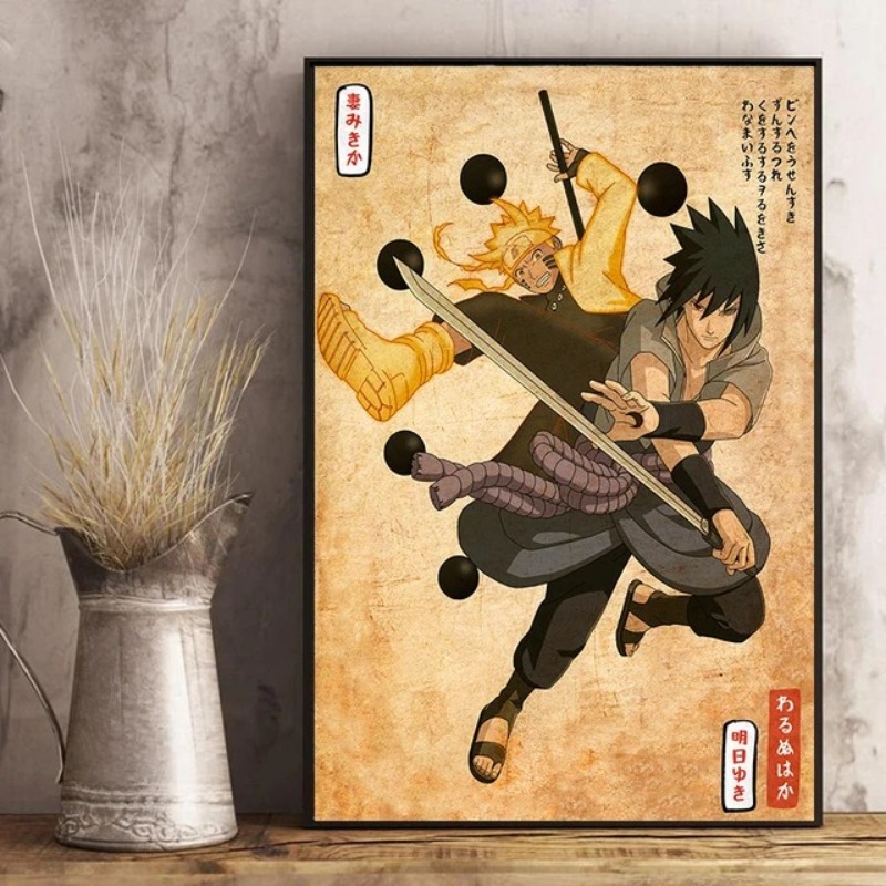 Japońskie anime Naruto Plakat  – Xt Home Textiles recenzja i cena