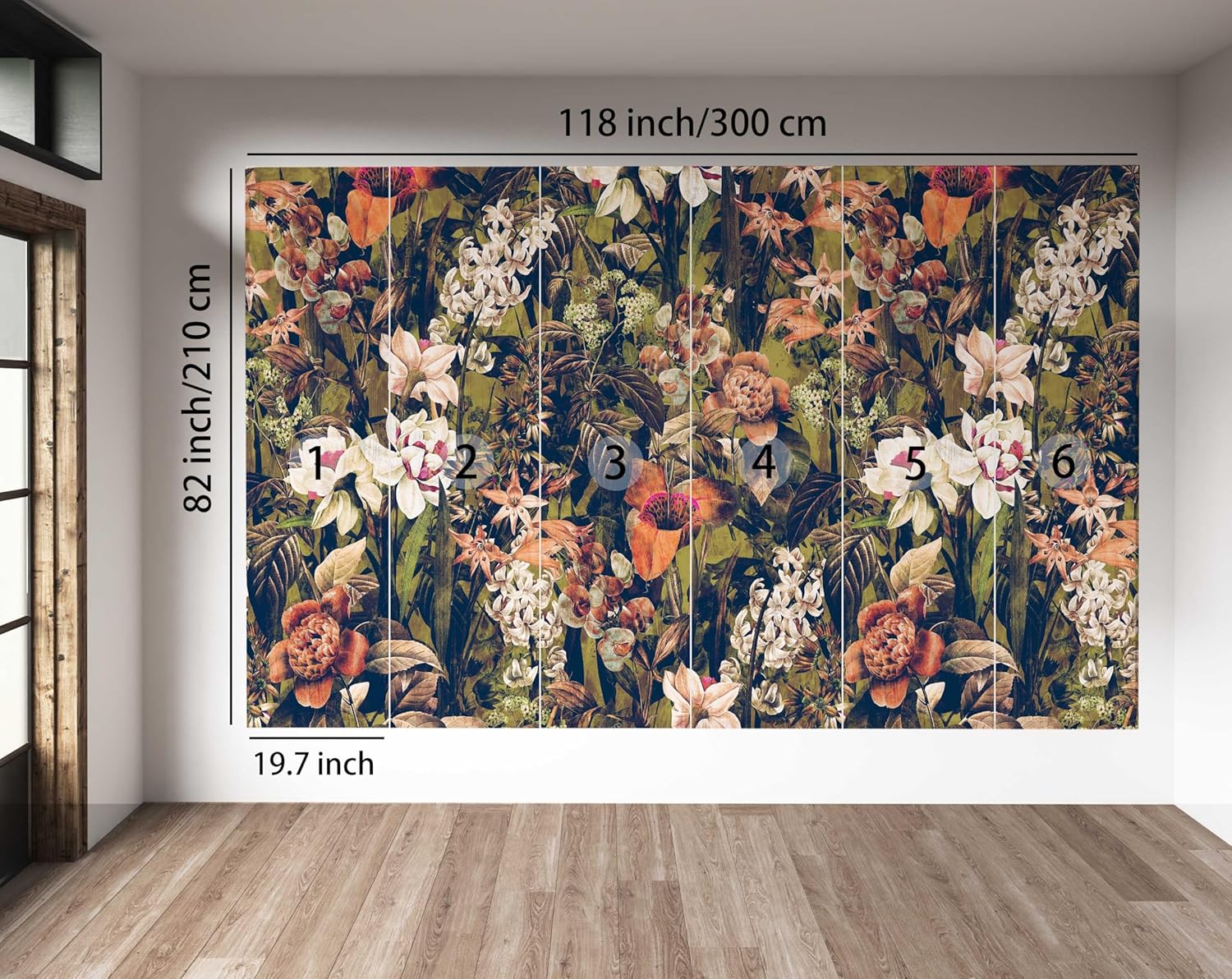 Luksusowy kwiatowy gobelin, tł – Home Textiles Luxury Curtains recenzja i cena