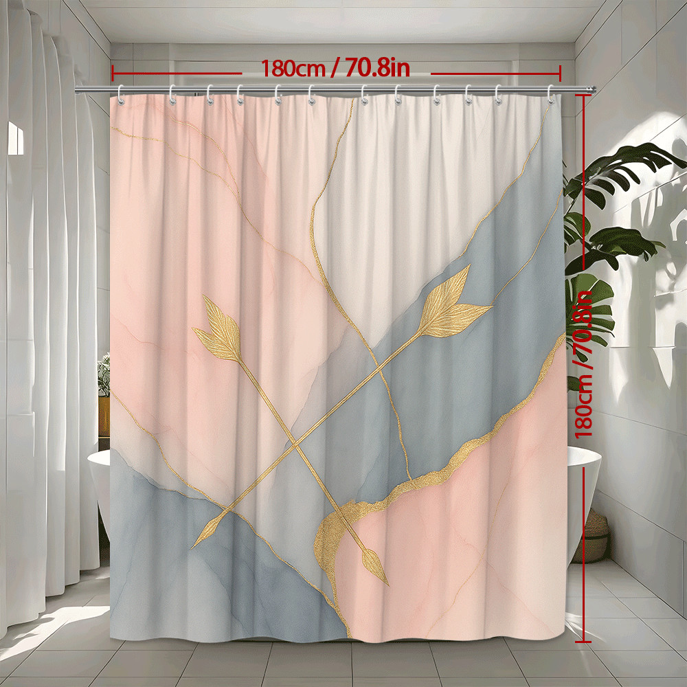 Nowoczesna złota abstrakcyjna  – Home Textiles Luxury Curtains recenzja i cena