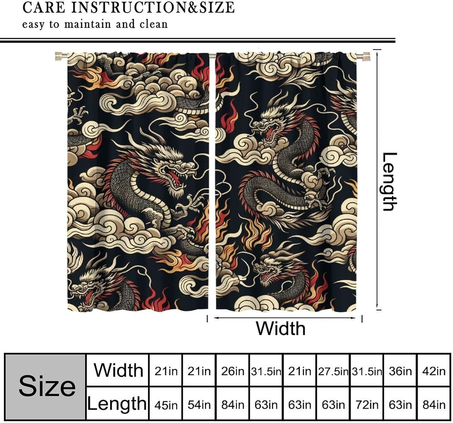 Luksusowa azjatycka zasłona z  – Home Textiles Luxury Curtains recenzja i cena