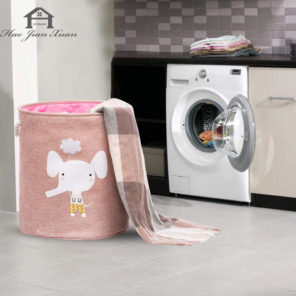 Dom Duży kosz na pranie Składa – Linum Home Textiles recenzja i cena