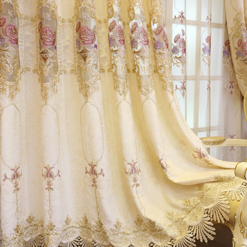 Zasłony tekstylne w kolorze be – Home Textiles Luxury Curtains recenzja i cena